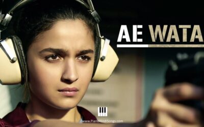 Ae Watan | Raazi | Piano | Notes