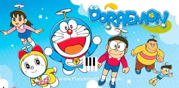 Doraemon Theme | Piano | Notes - Piano Hindi Songs Doraemon Theme | Piano | Notes - Piano Hindi Songs