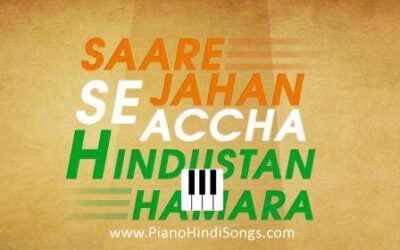 Saare Jahan Se Accha | Piano | Notes
