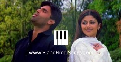 Tum Dil Ki Dhadkan Mein | Piano | Notes