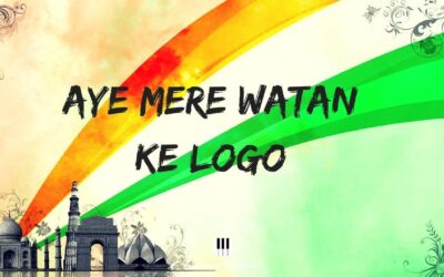 Aye Mere Watan Ke Logo | Piano | Notes