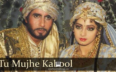 Tu Mujhe Kabool | Khuda Gawah | Piano | Notes