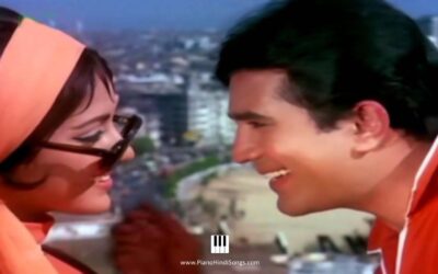 Zindagi Ek Safar Hai Suhana | Andaaz | Piano | Notes