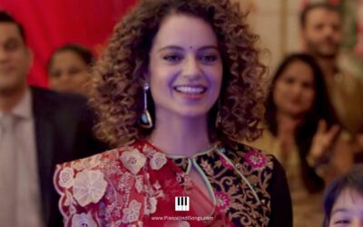 Lagdi Hai Thaai | Simran | Piano | Notes